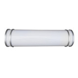 Efficient Lighting EL-200 | EL-200 Interior Wall Mount Bathroom Vanity Lighting Fixture - Powder Coated Nickel, Fixture only, no bulb included