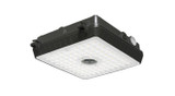 ASD Lighting ASD-CAN07A-45BK | LED Low-Profile Canopy with Q-base 45W 120-277V 0-10V Dimmable 140Lm/W 3000/4000/5000K Black UL DLC Premium