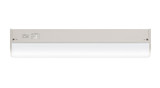 ASD Lighting ASD-UCB-18D8CC-WH-2PACK | LED Under Cabinet Bullnose 18inch 8W 120V Triac 3000/4000/5000K Hardwired, On/Off Switch, White ETL 2pack