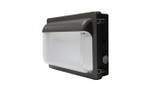 ASD Lighting ASD-WLS-A120BR-PC | LED Slim Wallpack with Photocell 80/100/120W 120-277V 0-10V Dimmable 135Lm/W 3000/4000/5000K Bronze UL DLC Standard