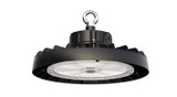 ASD Lighting ASD-UHB2AHV-NEOX-200BK | LED UFO High Bay with Q-base NEOX Series 100/150/200W 200-480V 0-10V Dimmable 200Lm/W 3000/4000/5000K with 4ft cord Black UL DLC Premium