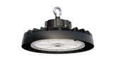 ASD Lighting ASD-UHB2AHV-NEOX-240BK | LED UFO High Bay with Q-base NEOX Series 150/200/240W 200-480V 0-10V Dimmable 200Lm/W 3000/4000/5000K with 4ft cord Black UL DLC Premium