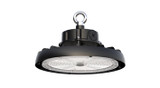 ASD Lighting ASD-UHB2AHV-ST-150BK | LED UFO High Bay with Q-base STANDARD Series 100/120/150W 200-480V 0-10V Dimmable 170Lm/W 3000/4000/5000K with 4ft cord Black UL DLC Premium