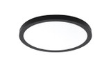 ASD Lighting ASD-LPR-9D18BK | LED Round Panel 9inch 18W 120V Triac 2700/3000/4000/5000/6500K Black ETL ES