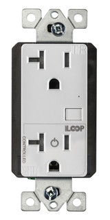 Keystone | KTSL-RC1-1-SG | Bluetooth Mesh Wireless Receptacle for SmartLoop System, Plug Load Controller, 120V