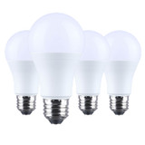 Satco | S14336 | 15 Watt LED A19 3000K CCT Medium Base Plastic 120 Volt 4-Pack