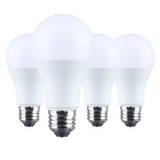 Satco | S14376 | 16.5 Watt LED A19 2700K CCT Medium Base Plastic 120 Volt 4-Pack
