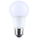 Satco | S14355 | 9.8 Watt LED A19 3000K CCT Medium Base Plastic 120 Volt 1-Pack
