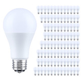Satco | S14416 | 9.8 Watt LED A19 5000K CCT Medium Base 120 Volt 100 Pack