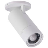 Satco | 62-3505 | 30 Watt Beam Adjustable LED Monopoint 27K/3K/35K/4K/5K CCT Selectable 20-50 Degree Beam Angle White Finish 120 Volt