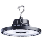 Satco | 65-1800 | 150/120/100 Watt LED UFO High Bay 4000K/5000K CCT Black Finish 120-277 Volt