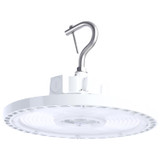 Satco | 65-1814 | 240/220/200 Watt LED UFO High Bay 4000K/5000K CCT White Finish 277-480 Volt