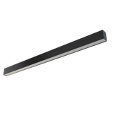 Luxrite | LR42613+EM | 6' ARCHITECTURAL LINKABLE LINEAR 3 CCT/3 WATTAGE/UP-DOWN SELECTABLE - BLACK +EM