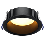 Lotus LE4R-24V-3018K-BK 4" Round Economy 24V 11W LED Downlight DTW 3000-1800K Black Wet