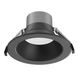 Lotus DL254-6-30W-M-A5C5-HO-BK 6" Round Commercial Black 12-30W 5CCT 120-347V 0-10V IC LED