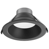 Lotus DL254-10-40W-M-A5C5-HO-BK 10" Round Commercial Black 22-40W 5CCT 120-347V 0-10V IC LED