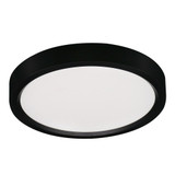 Lotus ADS7R9-5CCT-D-BK 7" Round Surface Mount Black Edgelit Disk LED 15W 120-277V 5CCT