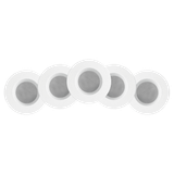 Lotus 5P-AD108R-3K-WH 5 Pack Mini Puck White 1" Regressed LED 12V 2W 3000K per Puck Without
