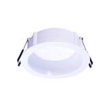 Lotus LE4RR-5CCT-WH 4" round regressed LED downlight, white trim