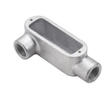 Topaz | LR10M | 4-inch Malleable Iron Rigid Threaded Type LR Conduit Bodies