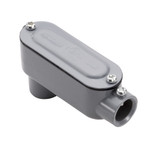 Topaz | ELB10CG | 4-inch EMT Set Screw LB Type Aluminum Conduit Body, Cover & Gasket
