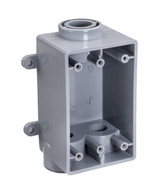 Topaz | 1302 | 3/4-inch Schedule 40 PVC FSCC Type Box, Single