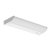 ASD Lighting ASD-UCB-18D8CC-WH | LED Under Cabinet Bullnose 18" 8W Dimmable CCT Selectable 3000/4000/5000K Hardwired, White ETL Energy Star