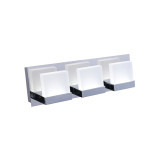 ASD Lighting ASD-LVF24M-3D15CC-CH | LED Vanity 3-light 15W CCT Selectable 3000/4000/5000K Dimmable Chrome ETL