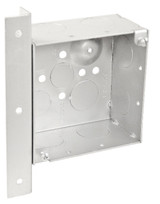 Topaz Part No. 52171-3/4AB | 4-inch Sq Box Wld 2-1/8-inch Dp 3/4-inch Ko Ab Brkt