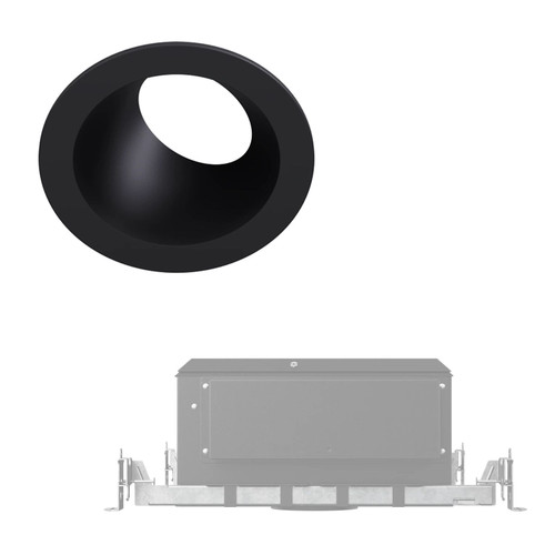 IRiS | E3HY1LI | Round Spun downlight trim, 3" Open Hyperbolic, Open, lensed wall wash or super adjustable, Self-flanged (Flange matches reflector