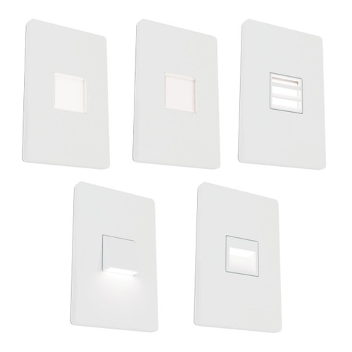 Halo | HSLUNVMMW | HSL Step Light, 150 Lumen, 90 plus CRI, 5-color Field-SeleCCTable(TM), 2700/3000/3500/4000/5000K, 5% Phase