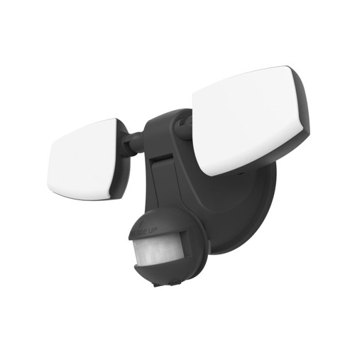 Halo | ESF2ARGBWMBL-WIZ | 2400 Lumen, Motion Flood, Black with RGBW and WiZ