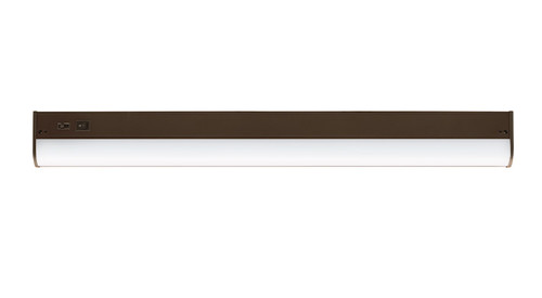 ASD Lighting ASD-UCB-32D16CC-BZ | LED Under Cabinet Bullnose 32inch 16W 120V Triac 3000/4000/5000K Hardwired, On/Off Switch, Bronze ETL