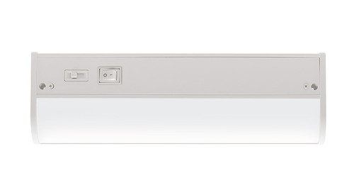 ASD Lighting ASD-UCB-12D5CC-WH | LED Under Cabinet Bullnose 12inch 5W 120V Triac 3000/4000/5000K Hardwired, On/Off Switch, White ETL