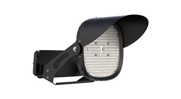 ASD Lighting ASD-SPFL7-HV-A1000D50-BA | LED Beam Angle Adjustable Sport Light 600/750/1000W 200-480V 0-10V Dimmable 150Lm/W 5000K 20/30/40° Black UL DLC Premium