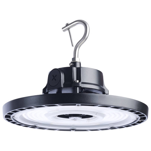 Satco | 65-1810 | 150/120/100 Watt LED UFO High Bay 4000K/5000K CCT Black Finish 277-480 Volt