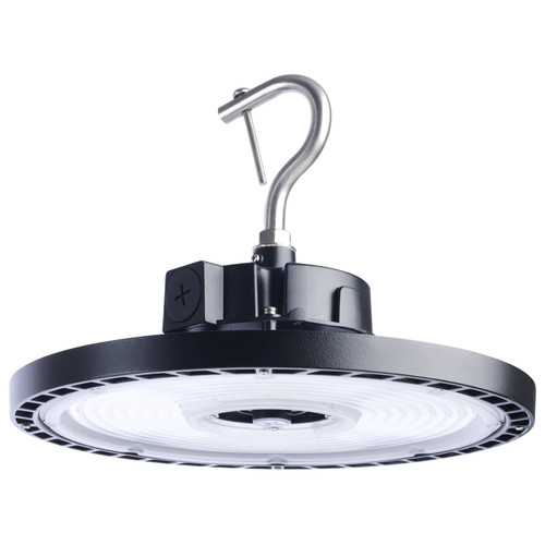 Satco | 65-1811 | 240/220/200 Watt LED UFO High Bay 4000K/5000K CCT Black Finish 277-480 Volt