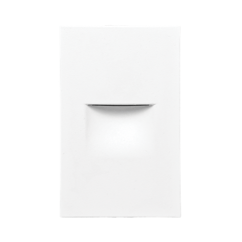 Luxrite | LR38006 | 3W STANDARD VERTICAL STEP-LIGHT - 5CCT SELECTABLE WHITE FINISH
