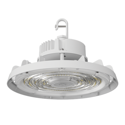 Luxrite | LR41561 | 150W UFO HIGHBAY 3CCT/3WATT & 3 BEAM SELECTABLE - WHITE FINISH