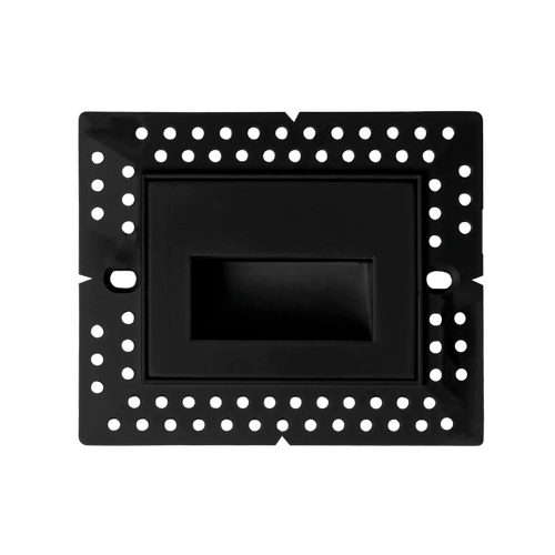 Luxrite | LR38031 | 3W TRIMLESS HORIZONTAL STEP-LIGHT - 5CCT SELECTABLE BLACK FINISH