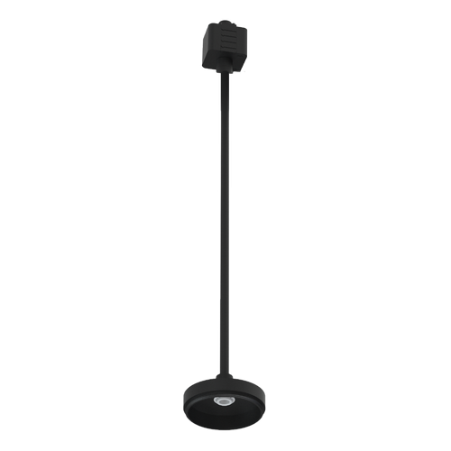 Luxrite | LR43758 | 2.5" CYLINDER SYSTEM - 8' ADJUSTABLE CABLE H-TRACK ADAPTER - BLACK FINISH