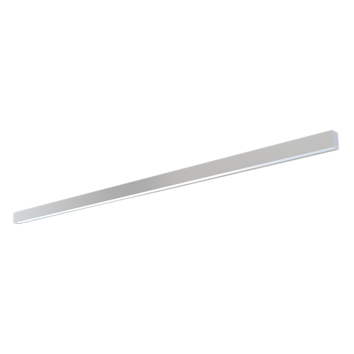 Luxrite | LR42615+MS | 8' ARCHITECTURAL LINKABLE LINEAR 3 CCT/3 WATTAGE/UP-DOWN SELECTABLE - WHITE + MS