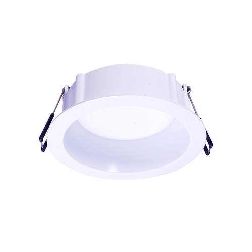 Lotus LE4RR-5CCT-WH 4" round regressed LED downlight, white trim