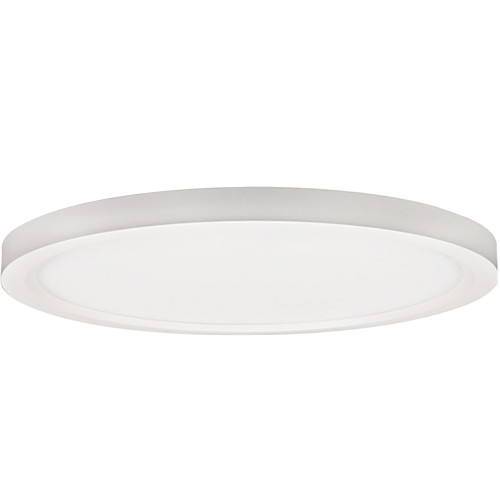 Lotus ADS12R-5CCT-D010UNV-WH 12" Round Surface Mount White Edgelit Disk LED 22W 120-277V 0-10V