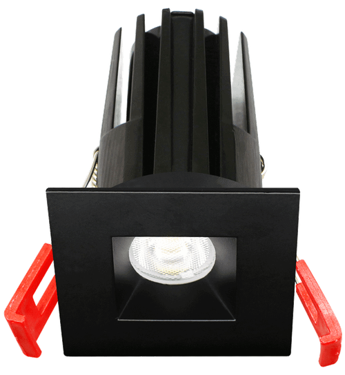 Lotus LED-1-S7W-5CCT-1R-TRIMLESS-BK 2" Recessed LED 7W 5CCT 120V Trimless Round Black 38°