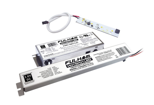 Fulham FHSKITT03LNFL | FireHorse Hot Spot 1 Emergency Lighting Retrofit Kit, 3W, 450 Lumens