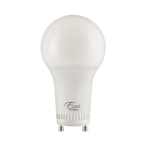Euri Lighting EA19-9W5040CG | 9W LED A19 Household Bulb GU24 Twist Lock Base 4000K Dimmable