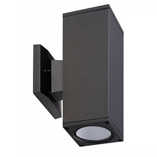 ASD Lighting ASD-OLCLS-2D18CC-BK | LED Square Outdoor Wall Cylinder Up and Down 18W CCT Selectable 3000/4000/5000K Dimmable Black ETL