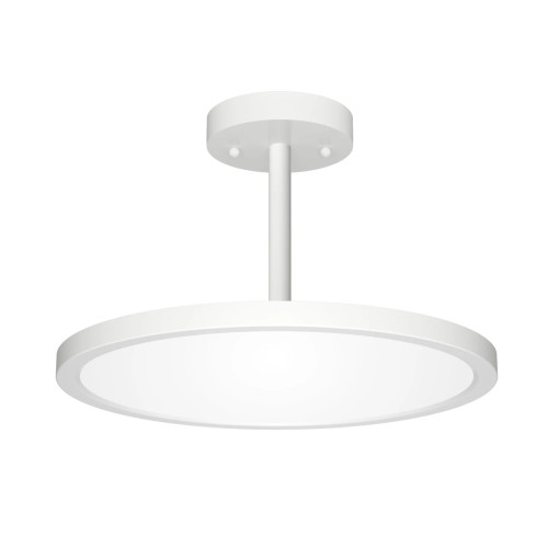 Efficient Lighting EL-827S-22-40LED-W | EL-827S-22 Interior Semi-Flush Ceiling Mount Fixture