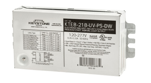 Keystone | KTEB-218-UV-PS-DW-CP-K | KTEB-218-UV-PS-DW-CP